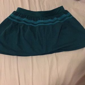 Teal Adidas Tennis Skirt